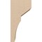 Ekena Millwork 6"W x 6"D x 12"H Wide Monterey Rough Cedar Woodgrain TimberThane Corbel, Primed Tan CORUR06X06X12MONRCPR - alternate 6